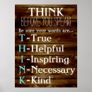 Search for think before you speak posters Inspirational