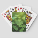 Search for 4 leaf clover playing cards Luck