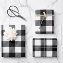 Search for white and black christmas wrapping paper Tartan