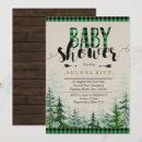 Search for lumberjack baby boy shower invitations Forest