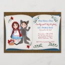 Search for little red riding hood invitations Wolf