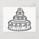 Search for wedding cake postcards Bride