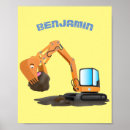 Search for excavator posters Digger