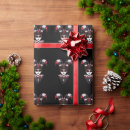 Search for harlequin wrapping paper Black