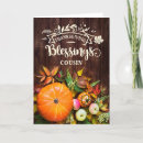 Search for card for cousin thanksgiving cards Autumn