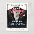 Search for tuxedo postcards Groomsman