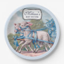 Search for farm animal baby shower plates Whimsical