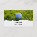 Search for golf business cards Instructor