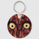 Search for owl in tree key rings Brown