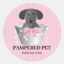 Search for dog business stickers Puppy