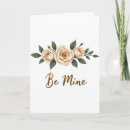 Search for be mine valentines day cards Floral