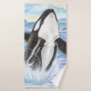 Search for orca whale bath towels Nautical