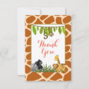 Search for jungle thank you cards Giraffe