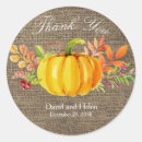 Search for burlap bridal shower stickers Thank you