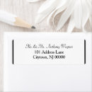 Search for ceremony return address labels Rsvp