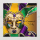 Search for masquerade prom invitations Purple