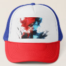 Search for blue ice hats Red
