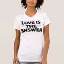 Search for love is the answer tshirts Cool