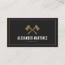 Search for axe business cards Handyman