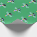 Search for dragonfly wrapping paper Illustration