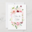 Search for thistle wedding save the dates Watercolor