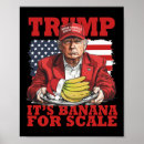Search for funny banana posters President