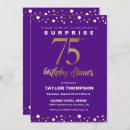 Search for surprise dinner invitations Gold