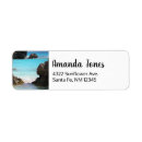Search for tropical island return address labels Beach