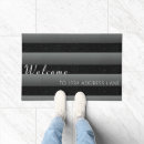 Search for black and white stripes doormats Housewarming