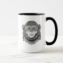 Search for motorcycle helmet mugs Monkey