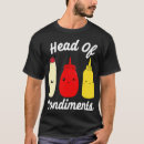 Search for ketchup and mustard tshirts Sauce