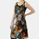 Search for vintage art aprons kitchen dining