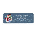 Search for frosty return address labels Whimsical