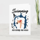 Search for funny swim swimming cards Beach