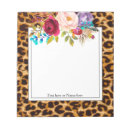 Search for cheetah print notepads Trendy