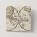 Search for world maps badges Engraved