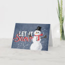 Search for scarf christmas cards Let it snow