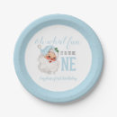 Search for blue christmas plates First birthday