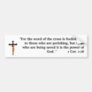 Search for cross bumper stickers Bible