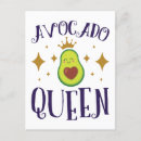 Search for love vegan postcards Avocado