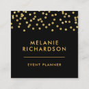 Search for black glitter business cards Salon