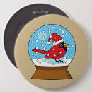 Search for red cardinal bird badges Xmas