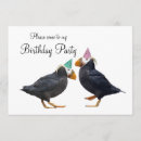 Search for puffin invitations Bird