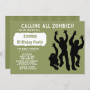 Search for walking dead invitations Undead