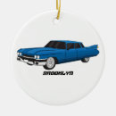 Search for blue car christmas tree decorations Retro