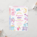 Search for sleep over birthday invitations Girls sleepover