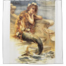 Search for vintage mermaid shower curtains Ocean