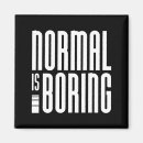Search for normality magnets Weird