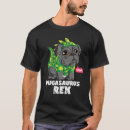 Search for pug mens tshirts Dinosaur