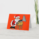 Search for record player cards Santa